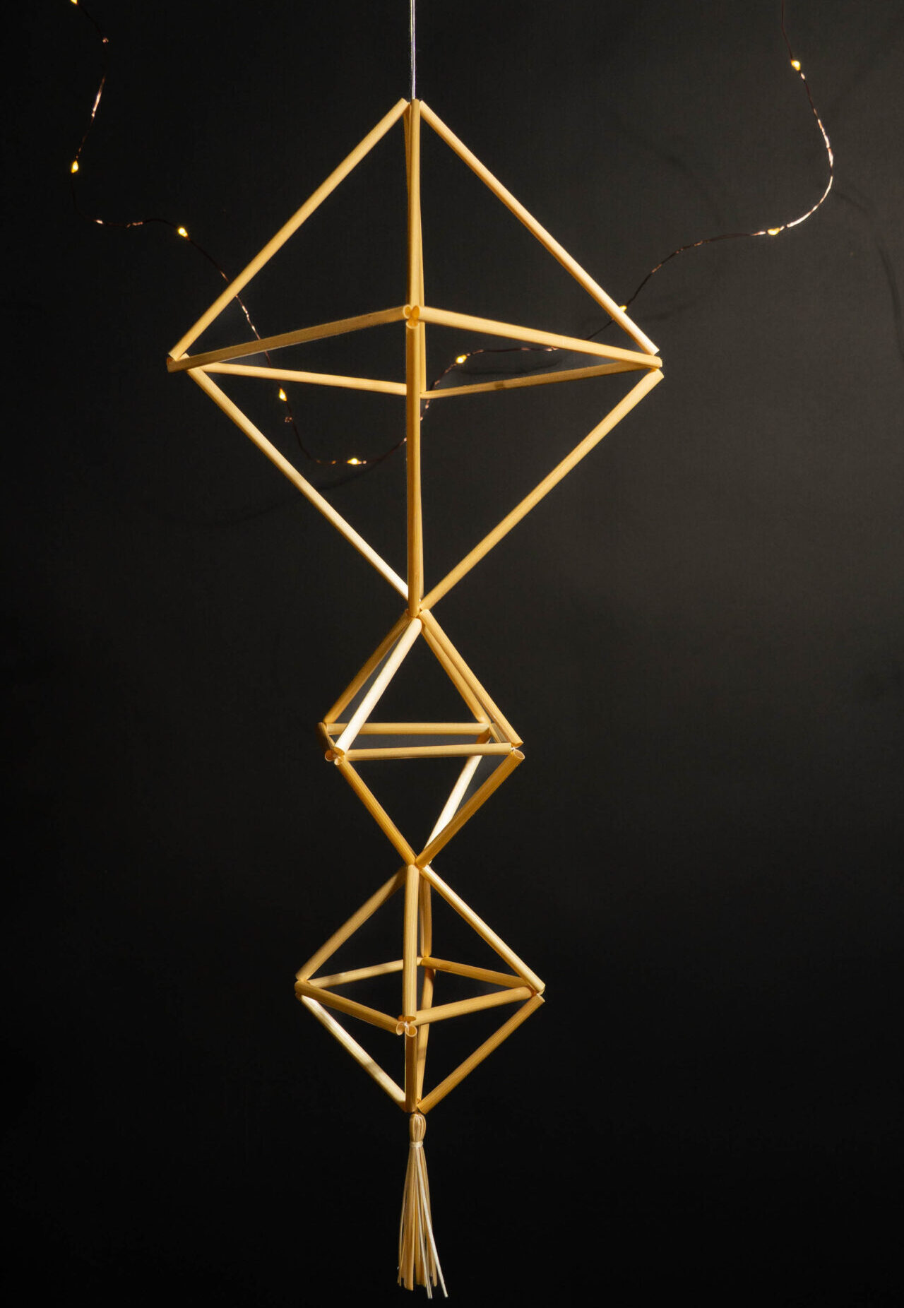 DIY kit “Ease”. Mini-Pavuk straw ornament